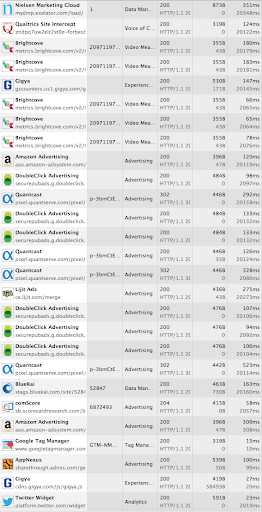 Debugger report screenshot