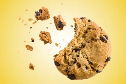 Crumbling cookie