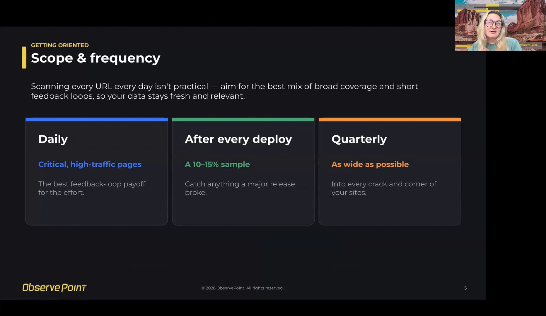 Making the Most of ObservePoint Reporting - Video Thumbnail